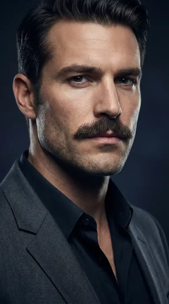 The Modern Sculpted Mustache