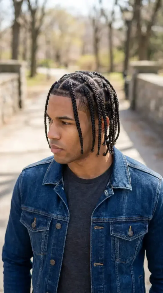 Box Braids for Men