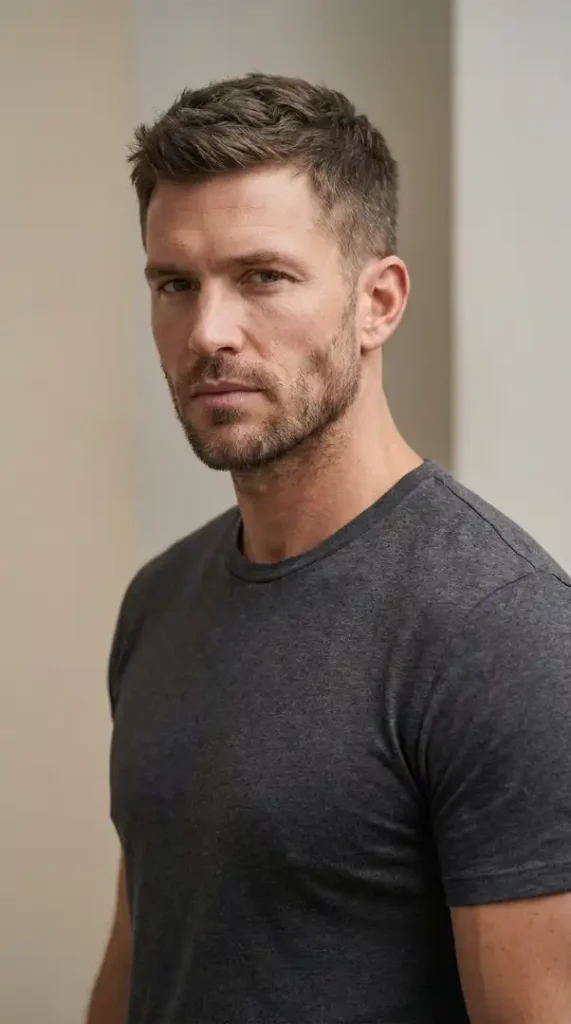 Textured Modern Crew Cut