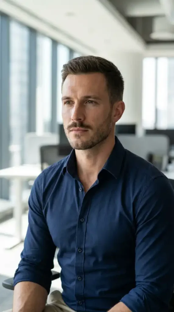 The Short Box Mustache