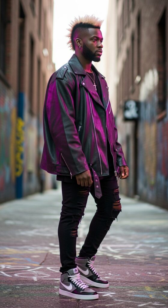  The "Metropolitan Edge" (Mohawk Fade)