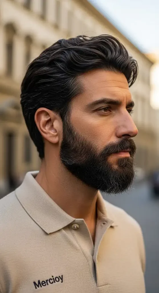 The Florentine Sculpted "V"