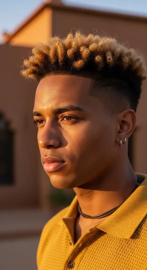  The "Sahara Gold" Dyed Sponge Twists