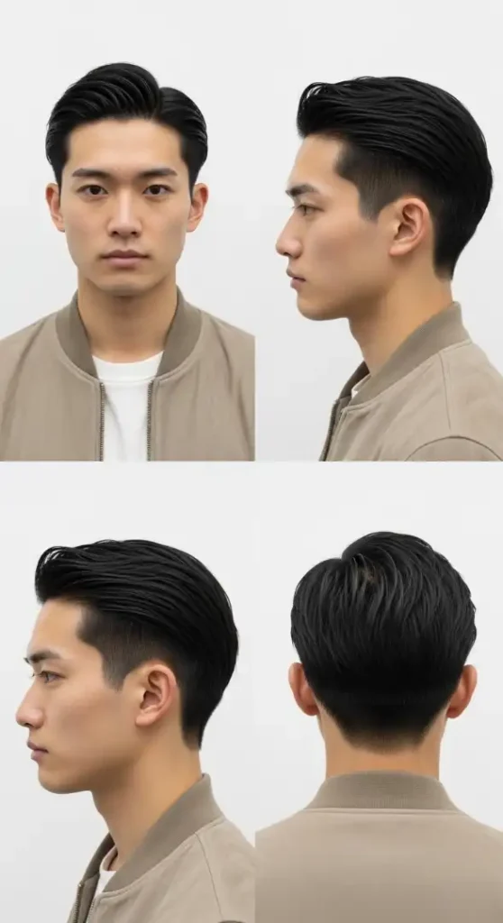 The Obsidian Mid-Part Taper