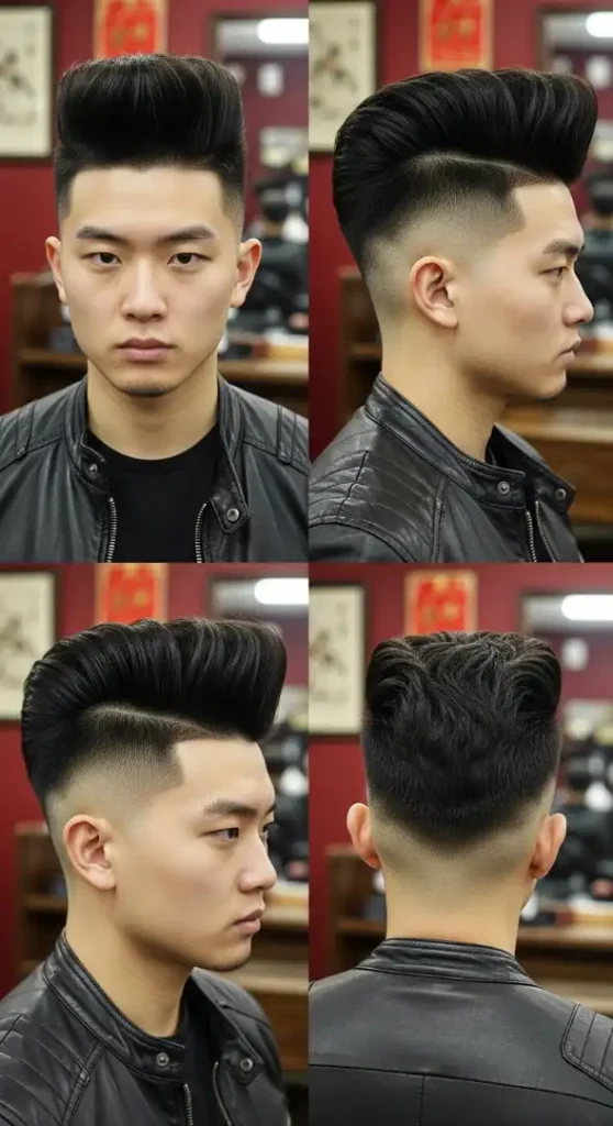 The Dragon's Crest Pompadour
