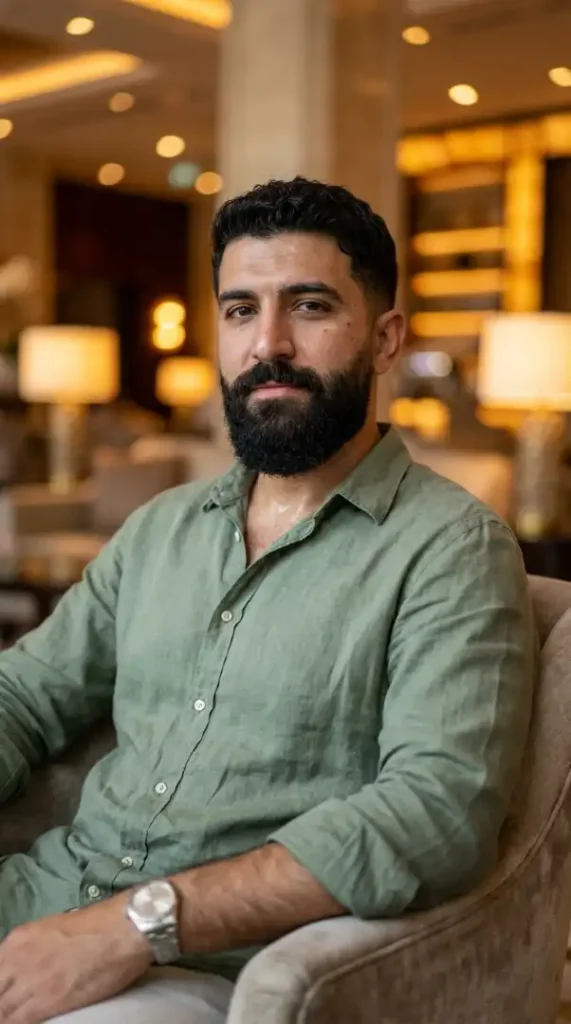 The "Mediterranean Sage" Tapered Caesar