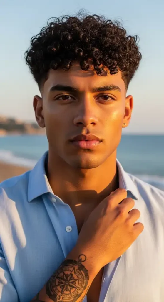  The "Coastal Coil" Mid-Fade