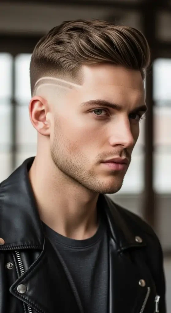  The High-Volume Buzz Fade with Razor Line-Up