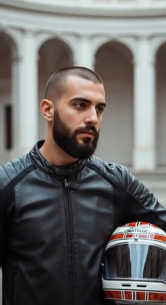  The Vatican Slick (The "Minimalist" Beard)