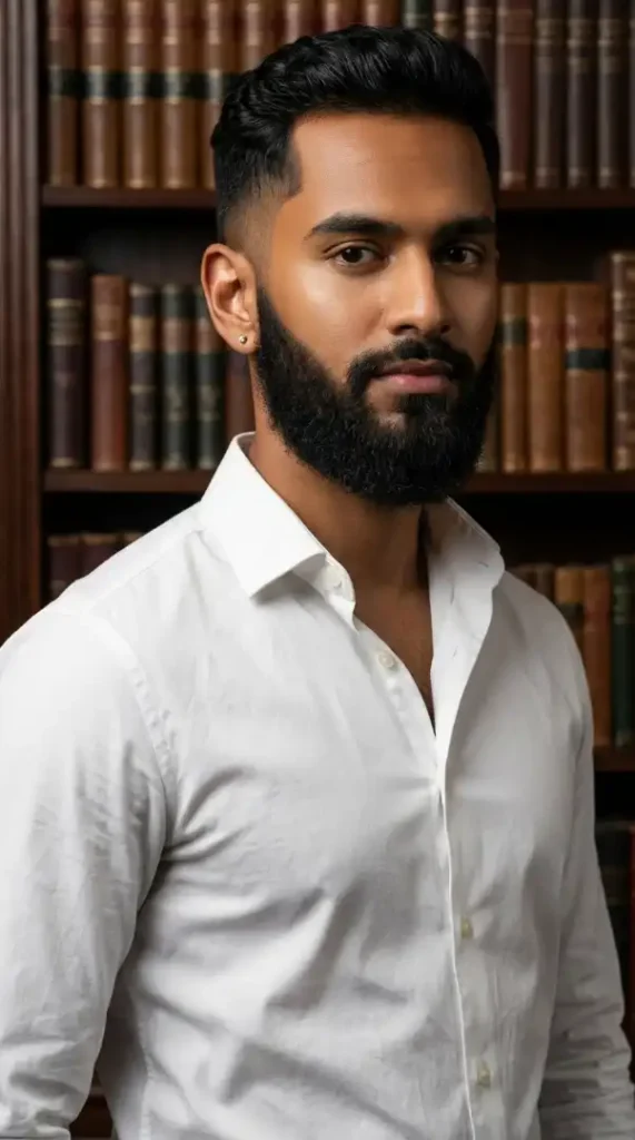 The "Executive Shadow" Low Taper Fade