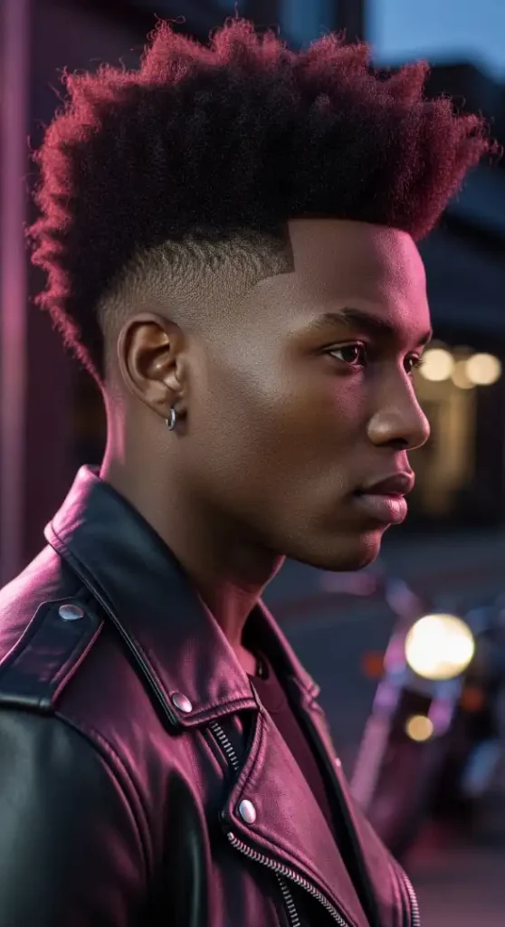  The "Neon Nomad" Fro-Hawk