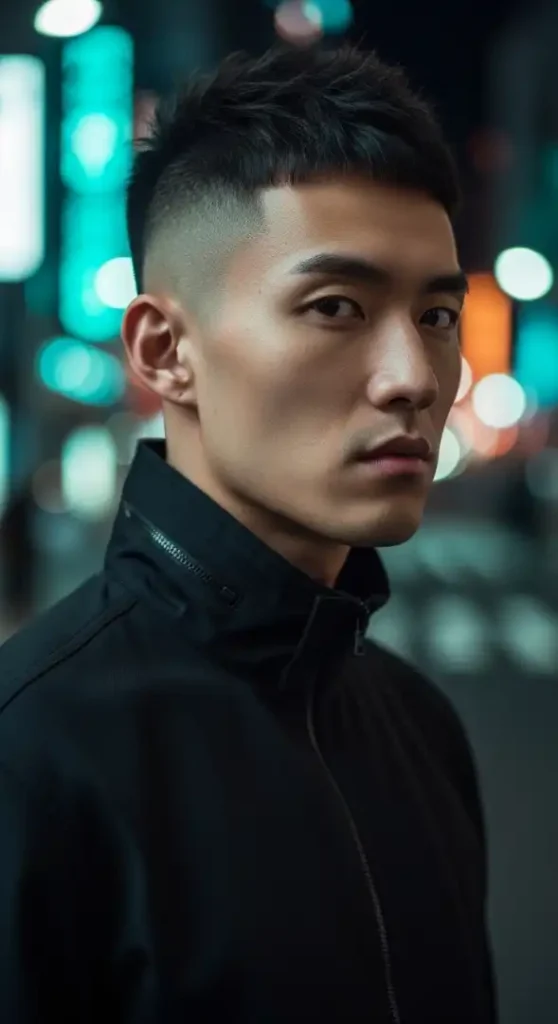 The "Urban Architect" (High Bolt Skin Fade)