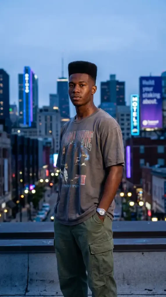  The "Urban Legend" High-Top Fade (Low Taper Edition)