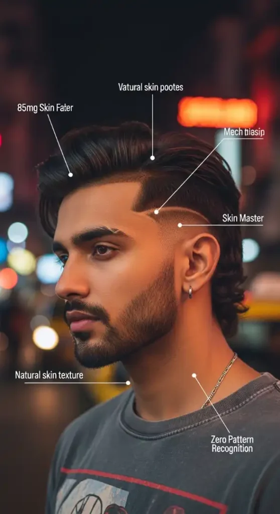  The Mumbai Shadow Mullet (South Asian Aesthetic)