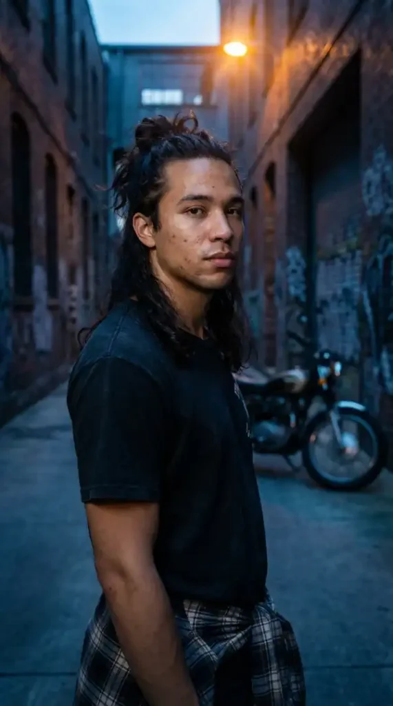 The Urban "Grungy" Half-Up