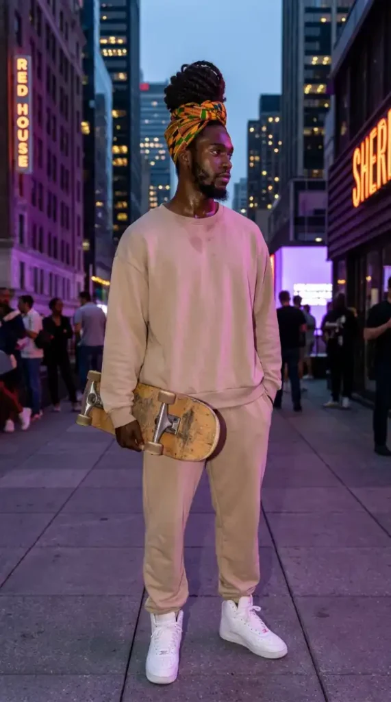 The Urban "High-Volume" Top Knot