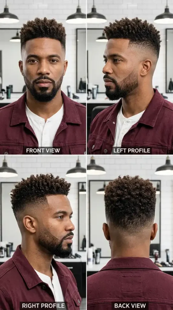 The Angular Goatee Fade