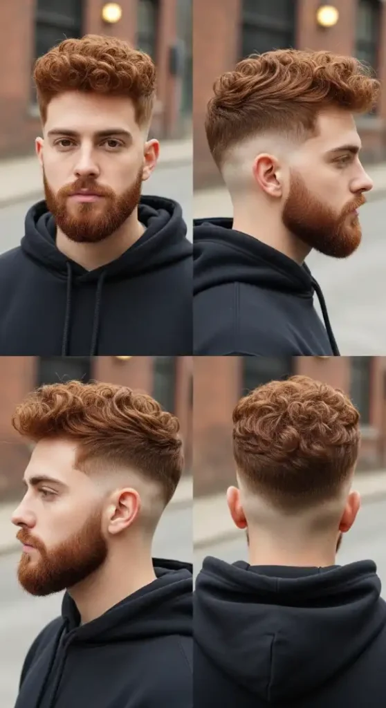 The Curly Undercut Rebel