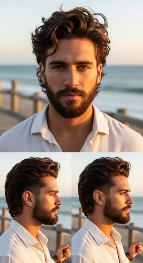 The Textured Flow Mullet