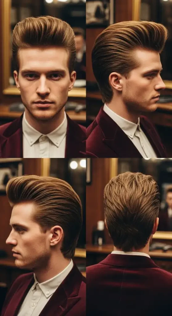 The Vintage Pompadour Mullet