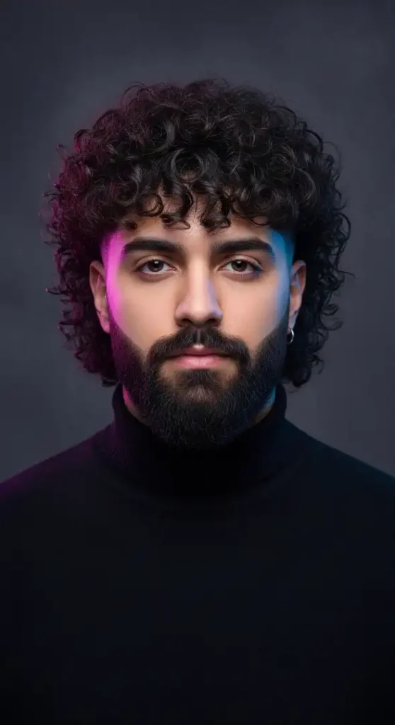 The Disconnected Wolf Cut Mullet
