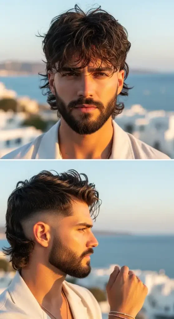 The Modern Shag Mullet