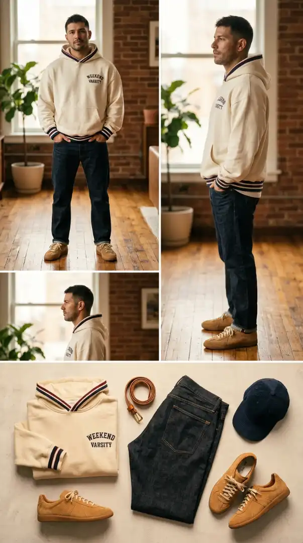 5 Oversized Hoodie Outfits for Men — A Cool Street Look