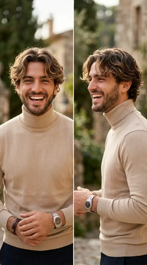 13 Curtain Bang Haircuts For Men To Try Today