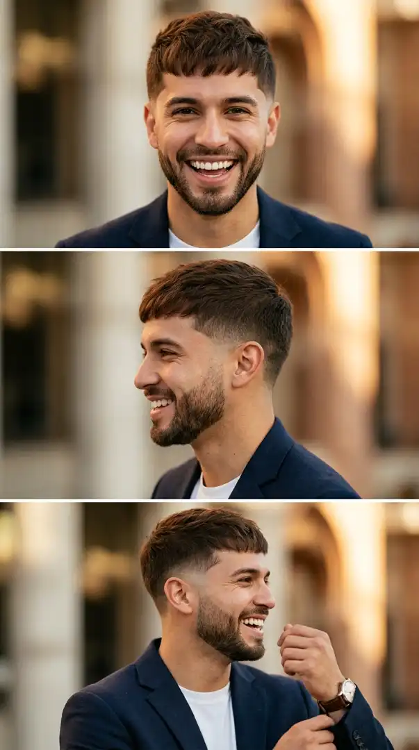 13 Popular Mens Hairstyles With a Sharp Burst Fade (Barber-Approved)