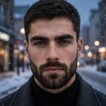 Short Boxed Beard - beard styles for men look 1