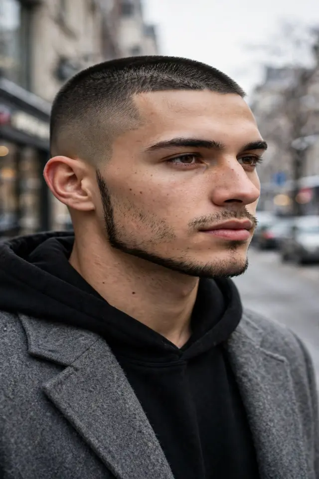 Chin Strap and Stubble - beard styles for men look 14