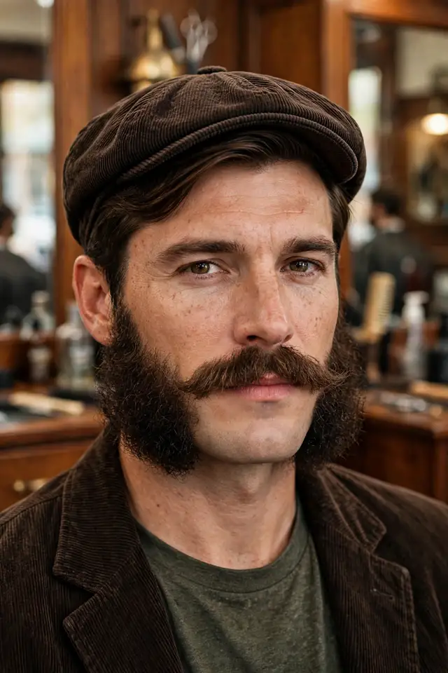 Modern Mutton Chops - beard styles for men look 17
