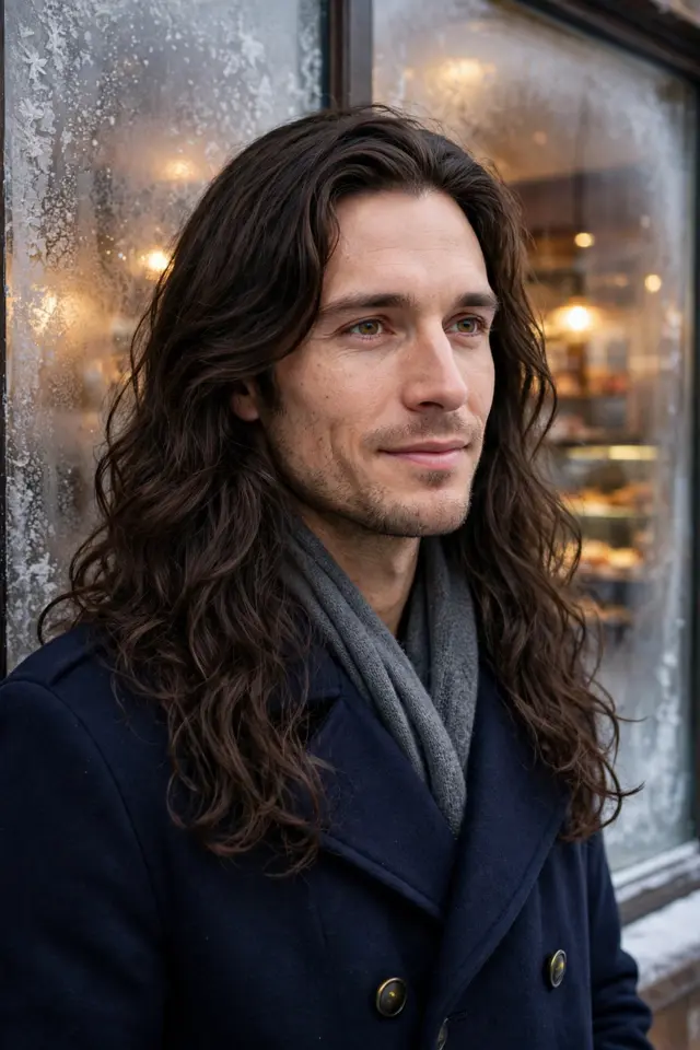 The Shoulder-Length Cut - long hairstyles for men look 3