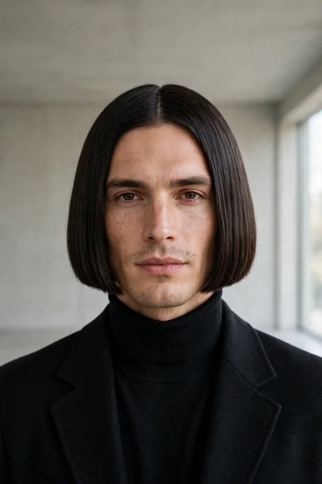 The Man Bob - long hairstyles for men look 14