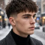 The Textured Crop - winter haircuts for men look 1