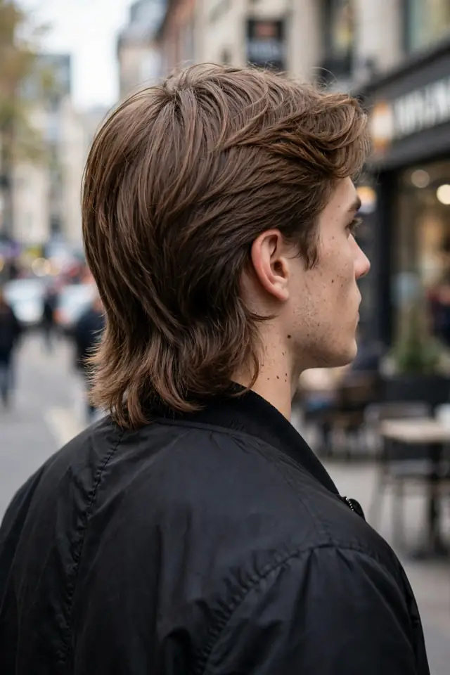 The Soft Mullet - winter haircuts for men look 12