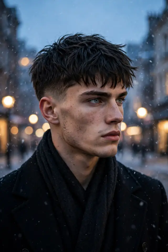 The Winter Crop King - winter haircuts for men look 20